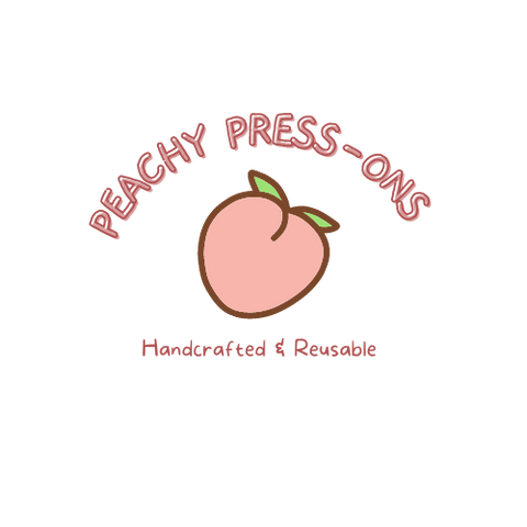Peachy Press-ons