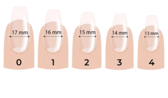 Nail sizes from smallest to largest
